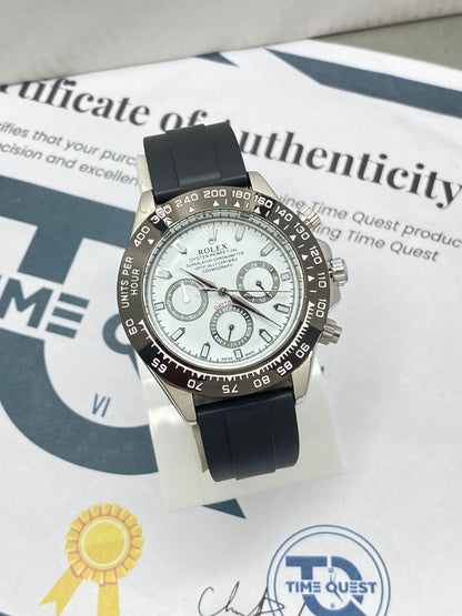 RLX Oyster Swiss-Made Chronograph Watch with Rotatable Bazel For Men