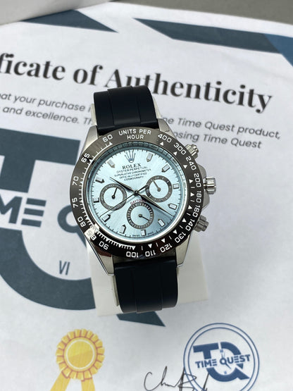 RLX Oyster Swiss-Made Chronograph Watch with Rotatable Bazel For Men