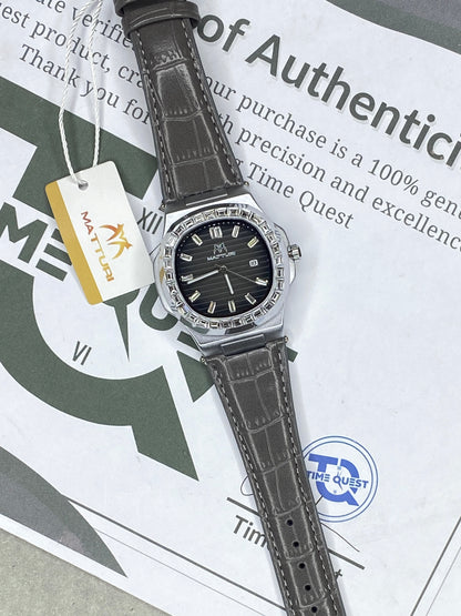 MATTURI Analog Quartz Movement Durable Straps Watch With Date Display For Men