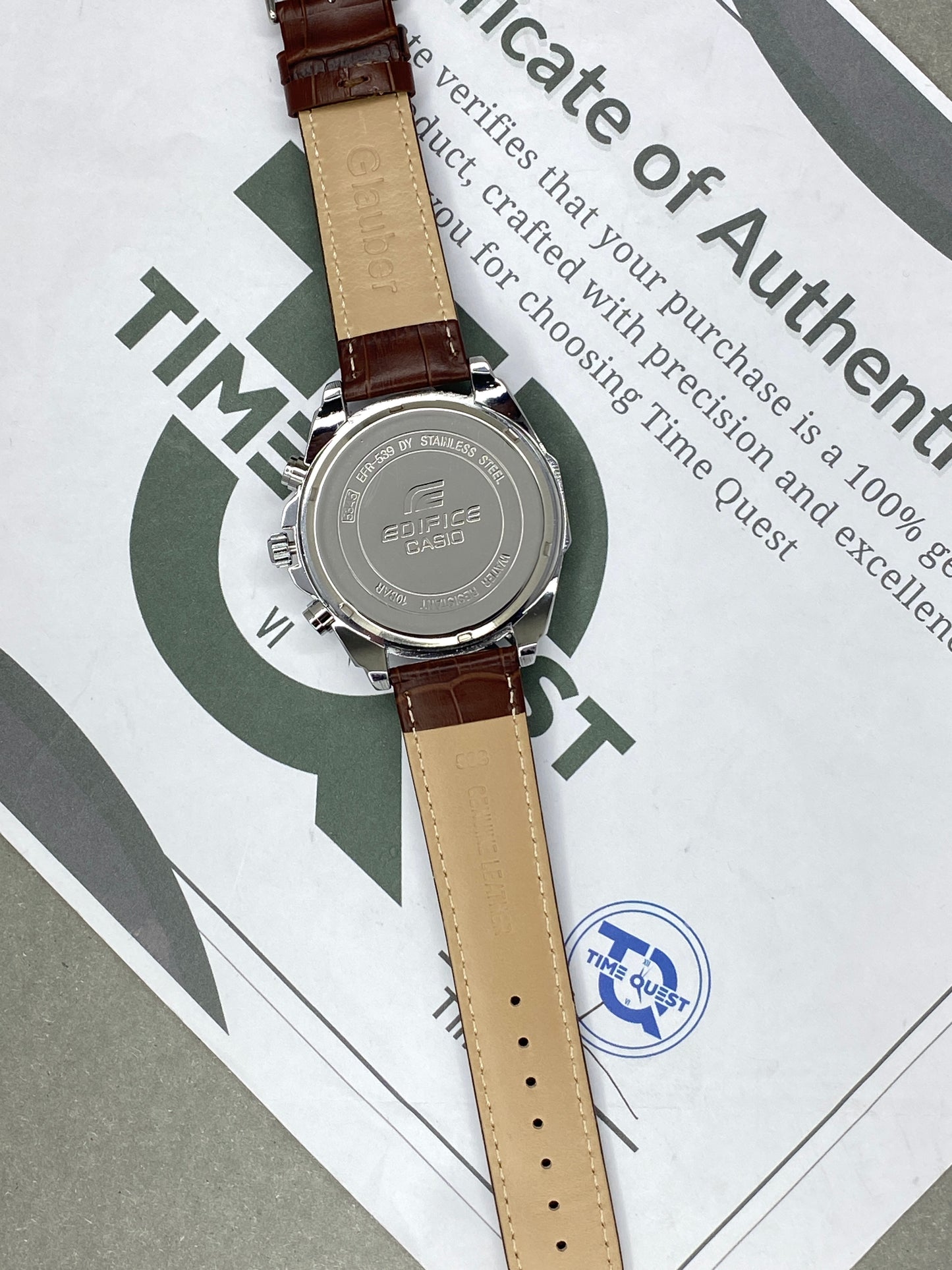 EDFICE Premium Chronograph Working Dial Analog Quartz Movement Straps Watch For Men