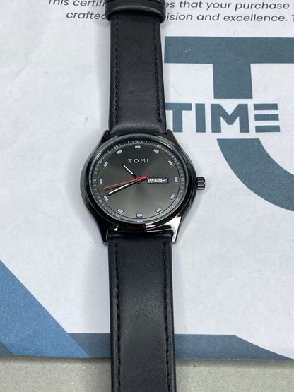 Tomi T-030 Date & Day Strap Men's Watch