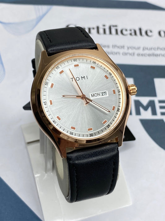 Tomi T-030 Date & Day Strap Men's Watch
