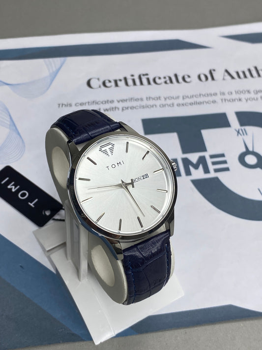 Tomi T-045 Original Date & Day Strap Men's Watch