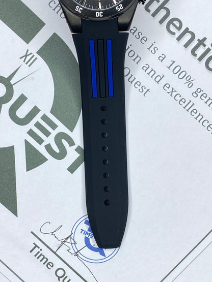 WESTCHI Chronograph Watch – Sleek Style with Silicone Rubber Comfort