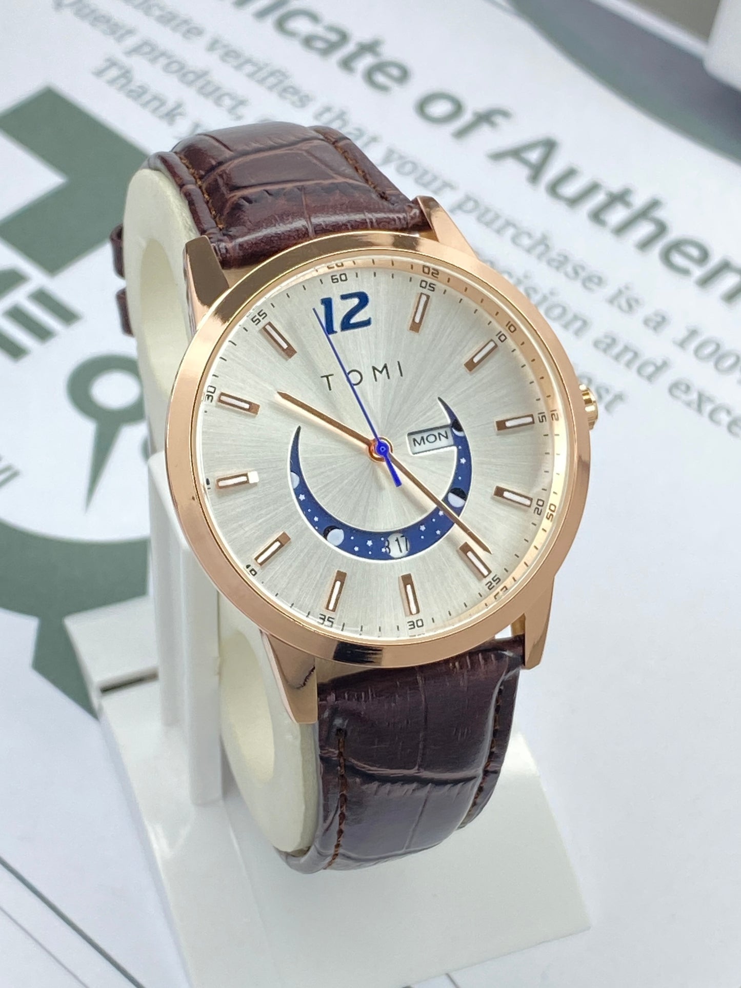 Tomi T-020 Luxury Design Watch – Bold, Sophisticated, and Reliable