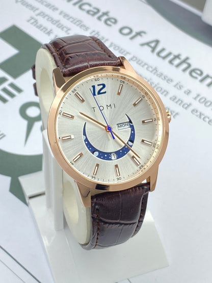Tomi T-020 Luxury Design Watch – Bold, Sophisticated, and Reliable