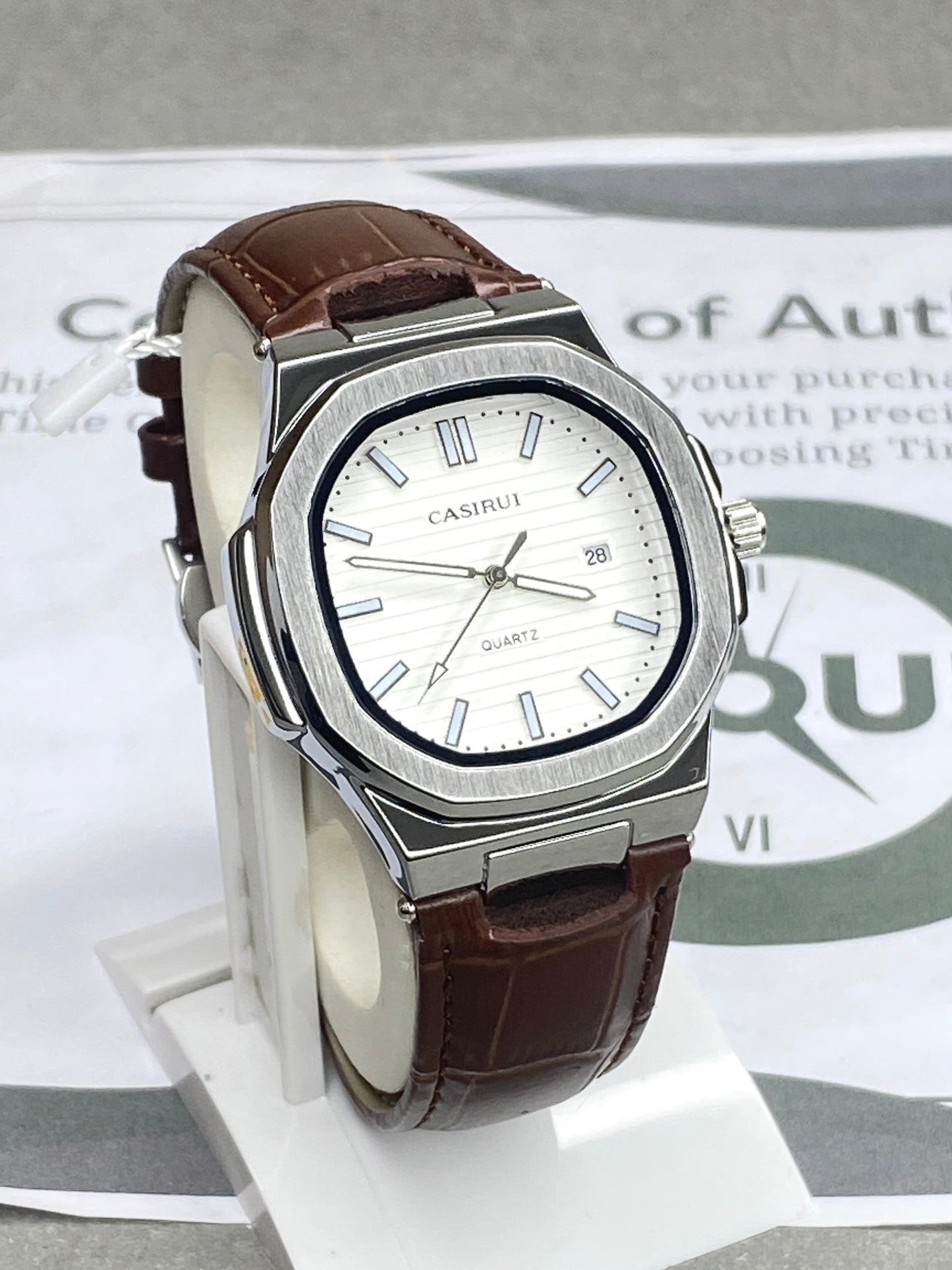 CASIRUI Analog Quartz Movement Durable Straps Watch With Date Display For Men