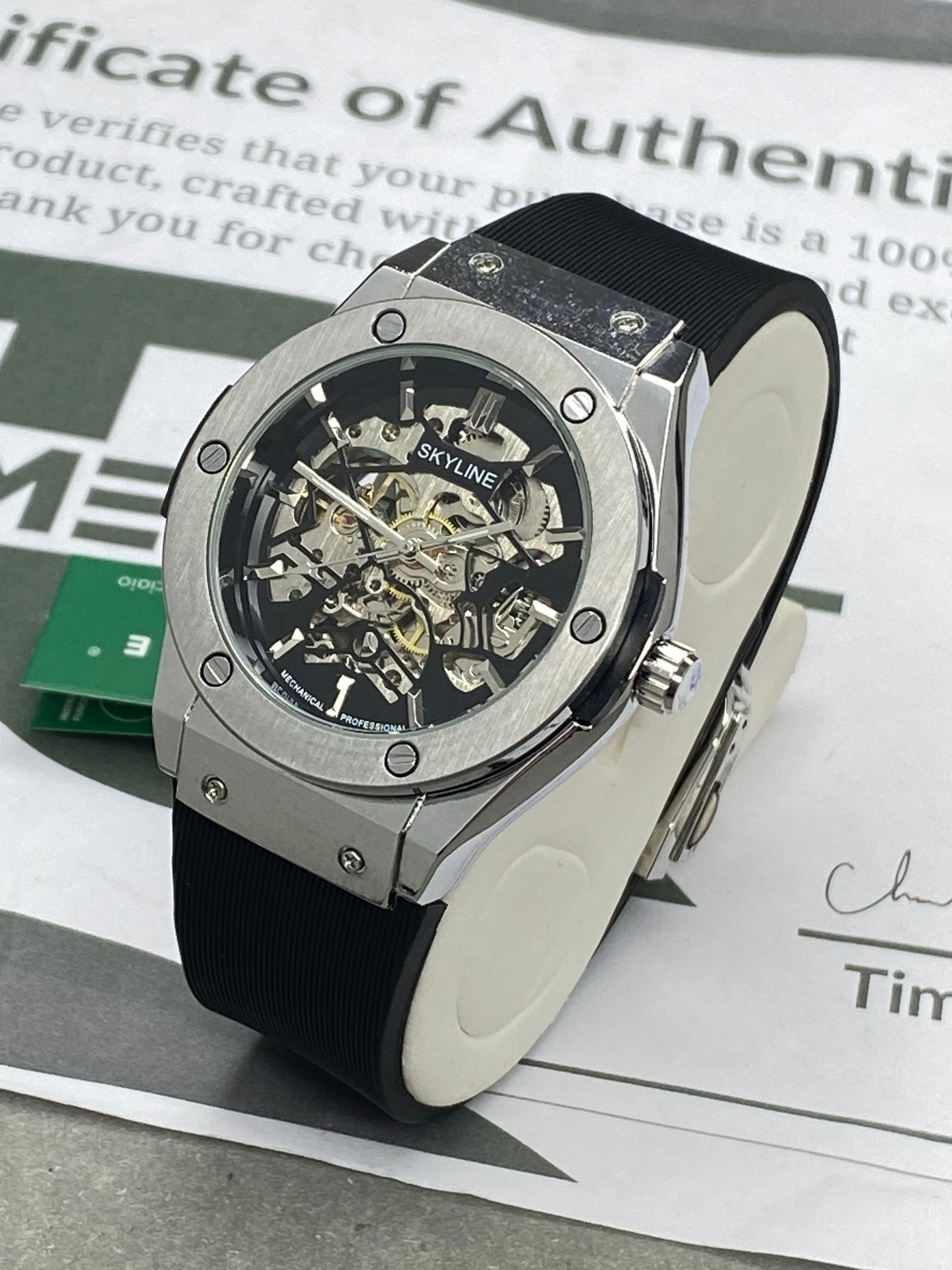 Martyn Line Premium Quality Automatic - Mechanical Movement Straps Watch