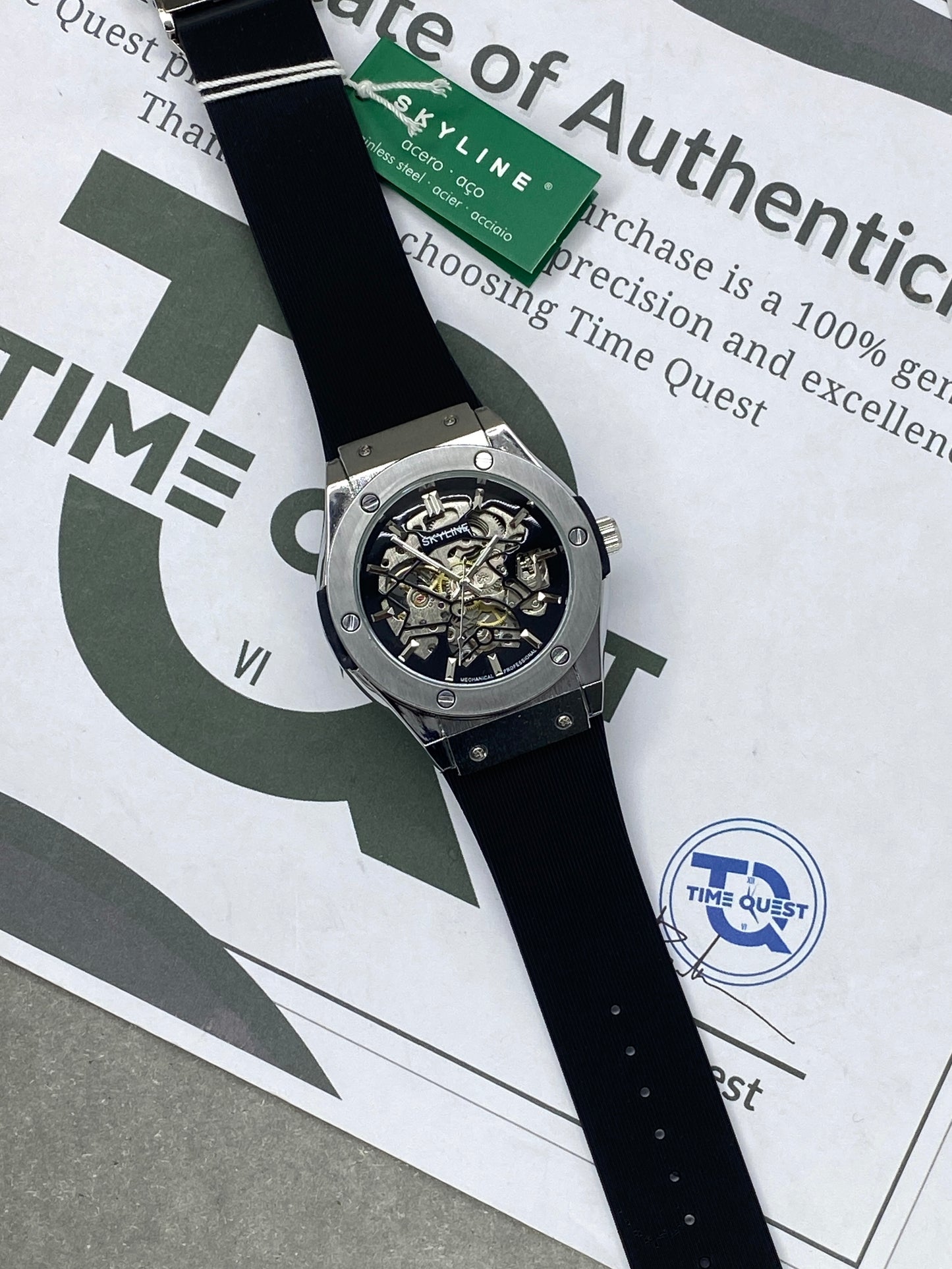 Martyn Line Premium Quality Automatic - Mechanical Movement Straps Watch