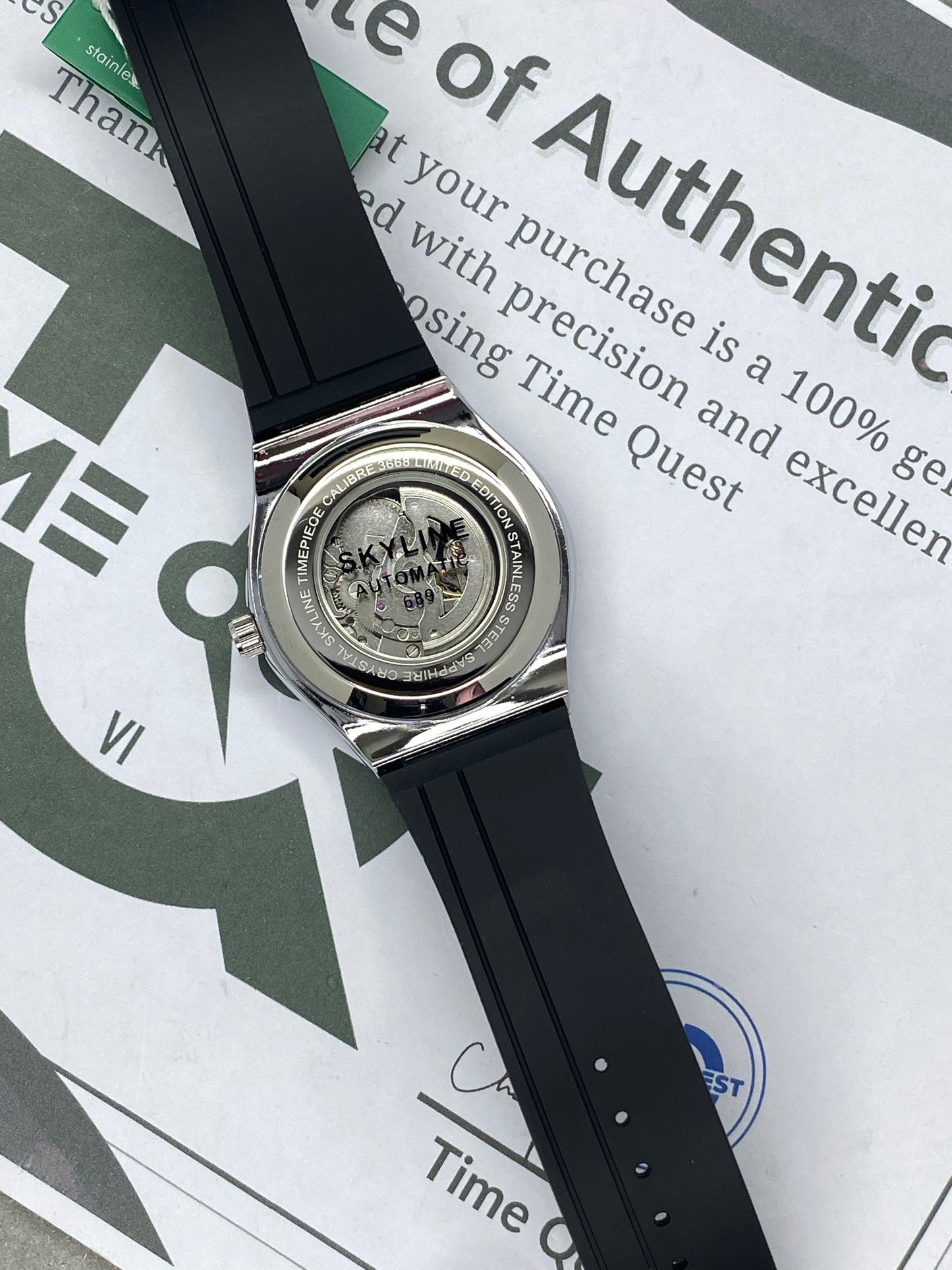 Martyn Line Premium Quality Automatic - Mechanical Movement Straps Watch