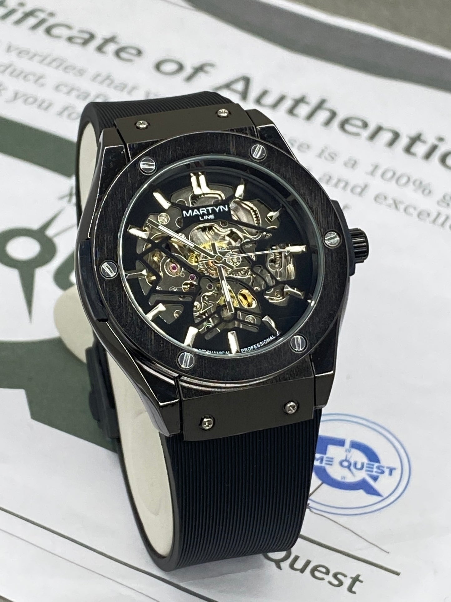 Martyn Line Premium Quality Automatic - Mechanical Movement Straps Watch