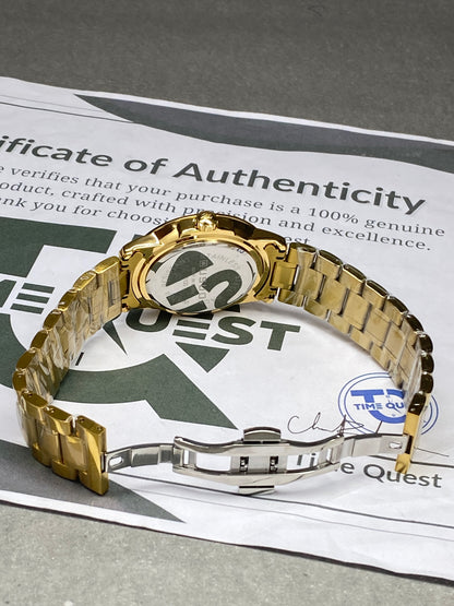 Gold Dragon Luxury Chain Watch With Butterfly Lock For Men