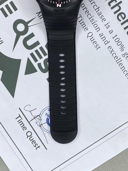 Men's Round Dial Rotatable Bezel Digital Display Multifunctional Sports Watch