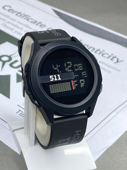 Men's Digital Display Round Dial Multifunctional Sports Watch