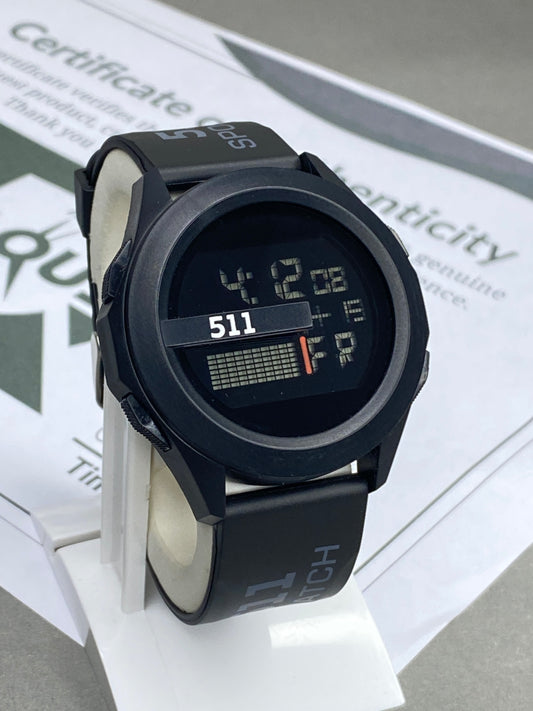 Men's Digital Display Round Dial Multifunctional Sports Watch