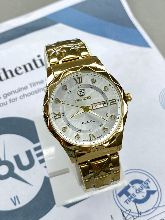 Dearno Prism Design Luxury Chain Watch For Men