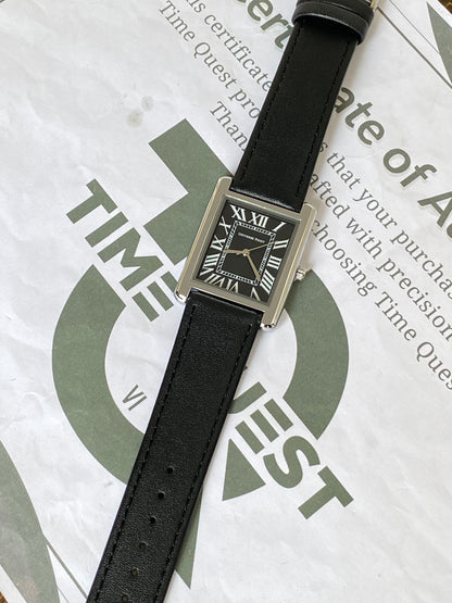 UNIVERSE POINT Luxury Rectangular Dial Straps Watch for Men - Tank Series