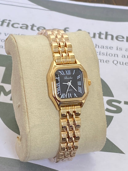 Baoki Classic Square Dial Stainless Steel Watch for Ladies – Perfect Gift Choice