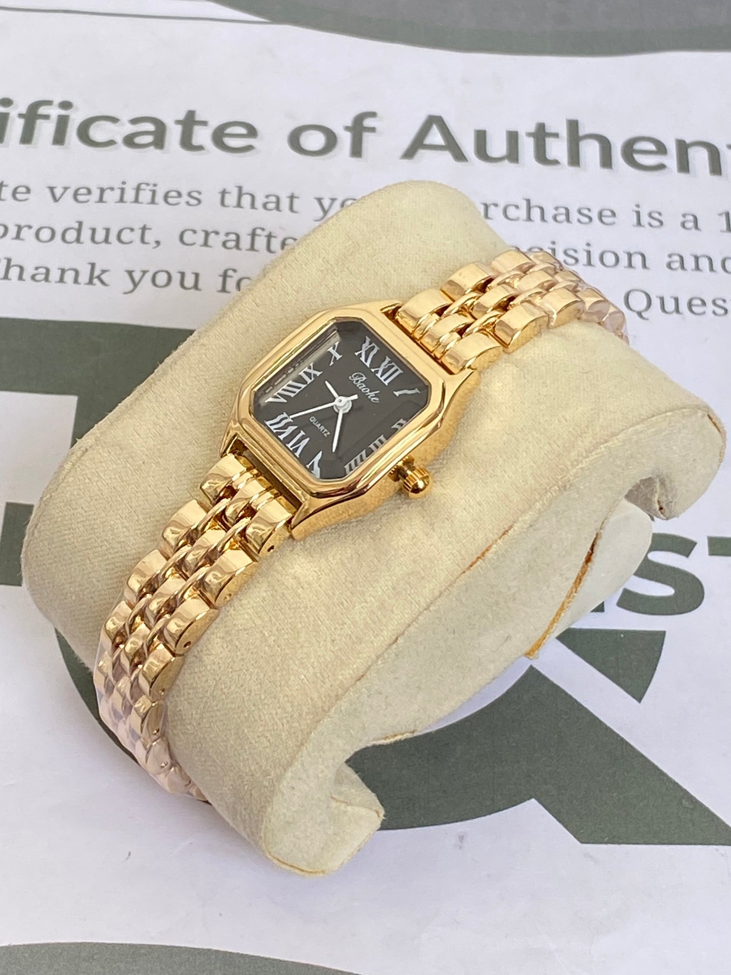 Baoki Classic Square Dial Stainless Steel Watch for Ladies – Perfect Gift Choice