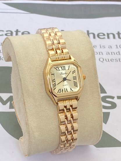Baoki Classic Square Dial Stainless Steel Watch for Ladies – Perfect Gift Choice