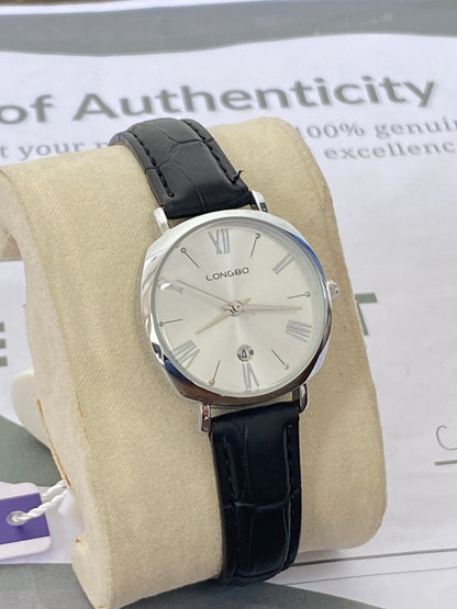 Longbo Luxury Analog Quartz Movement Ladies Straps Watch With Date Display - An Elegant Choice For Her