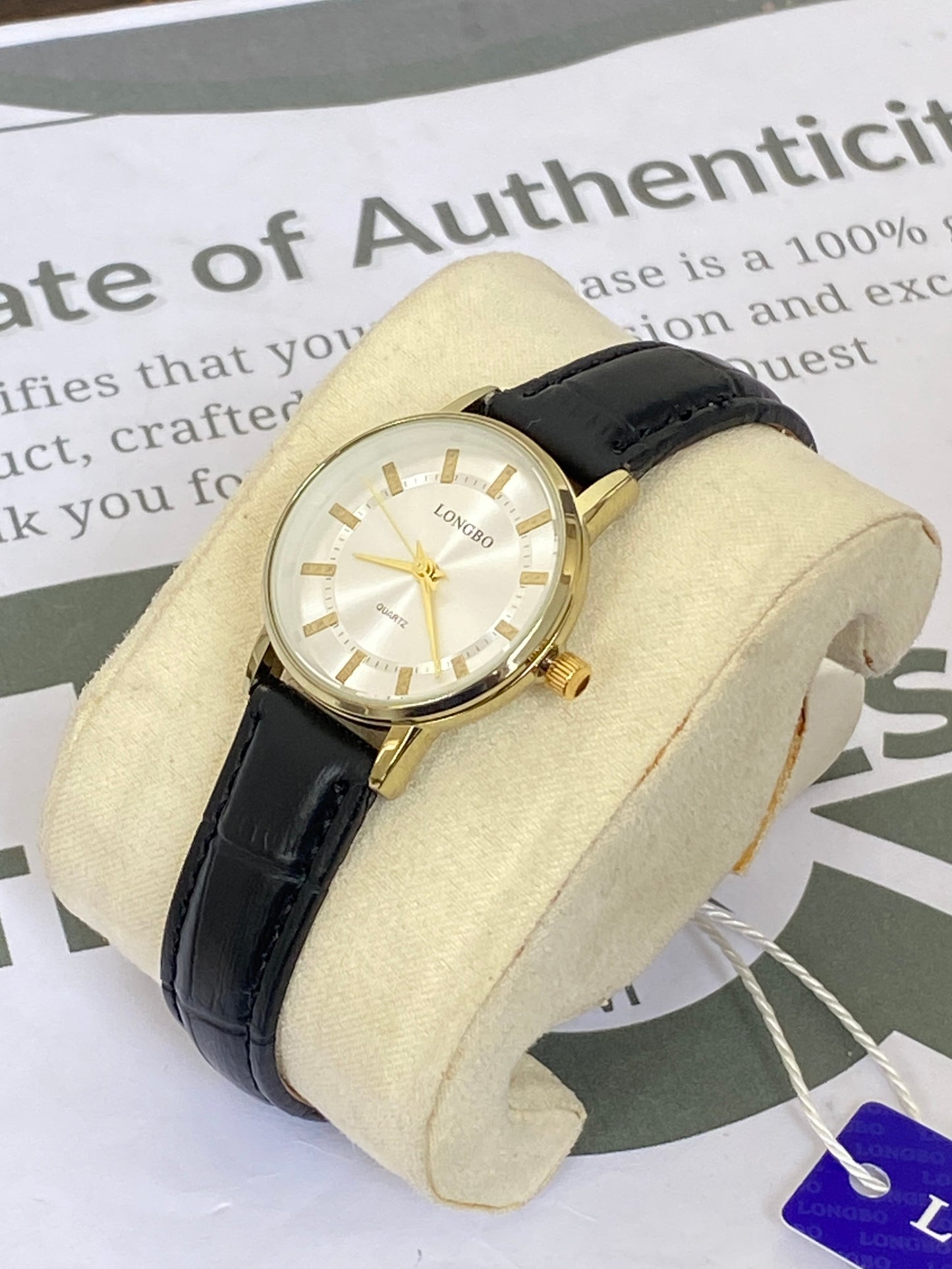 Longbo Round Dial Analog Quartz Movement Ladies Straps Watch - A Perfect Choice For Her