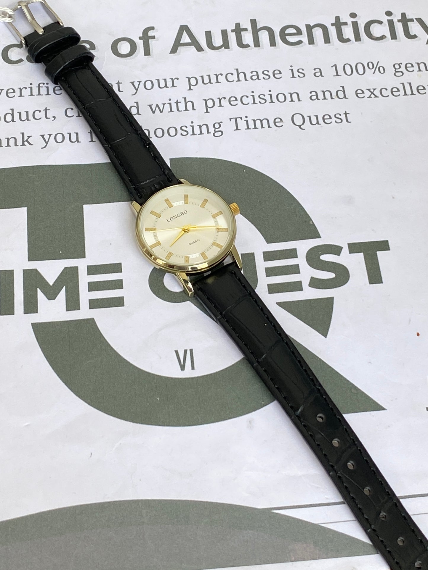 Longbo Round Dial Analog Quartz Movement Ladies Straps Watch - A Perfect Choice For Her