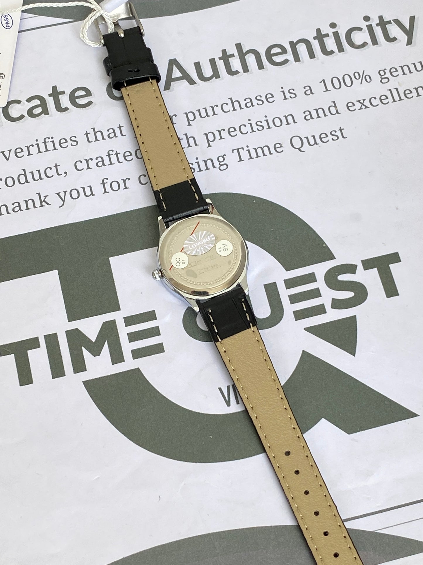 Longbo Round Dial Ladies Down Second Straps Watch - A Perfect Choice For Her
