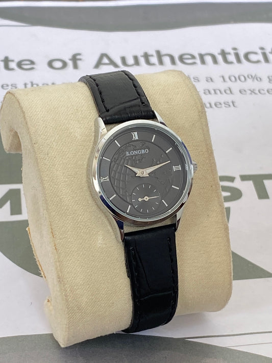 Longbo Round Dial Ladies Down Second Straps Watch - A Perfect Choice For Her