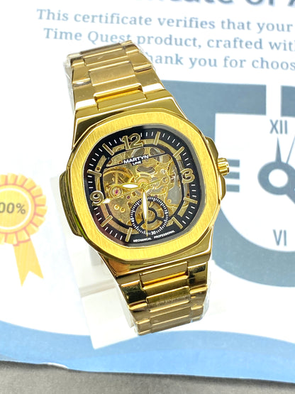 Martyn Line Automatic - Mechanical Movement Watch in Stainless Steel