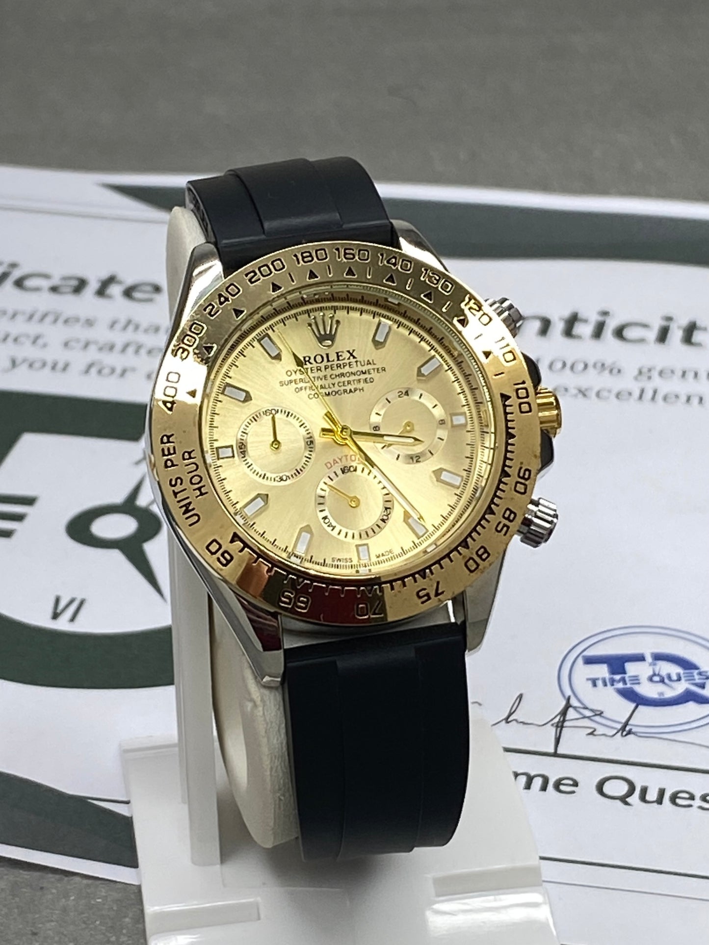 Swiss Made Luxury Oyster Chronograph Watch for Men – Premium Classic Design