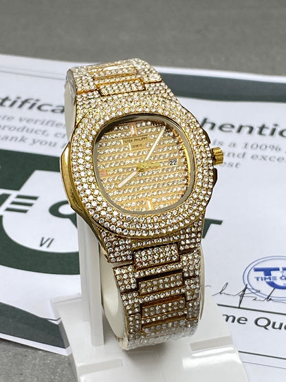 PP - Geneve Iced Out Luxury Chain Watch