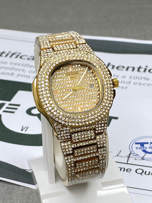 PP - Geneve Iced Out Luxury Chain Watch