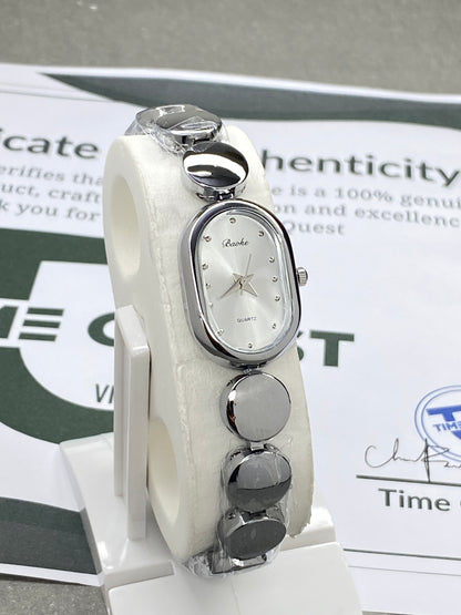 Baoke Ladies Oval Shape Dial Chain Watch – Perfect Gift for Her