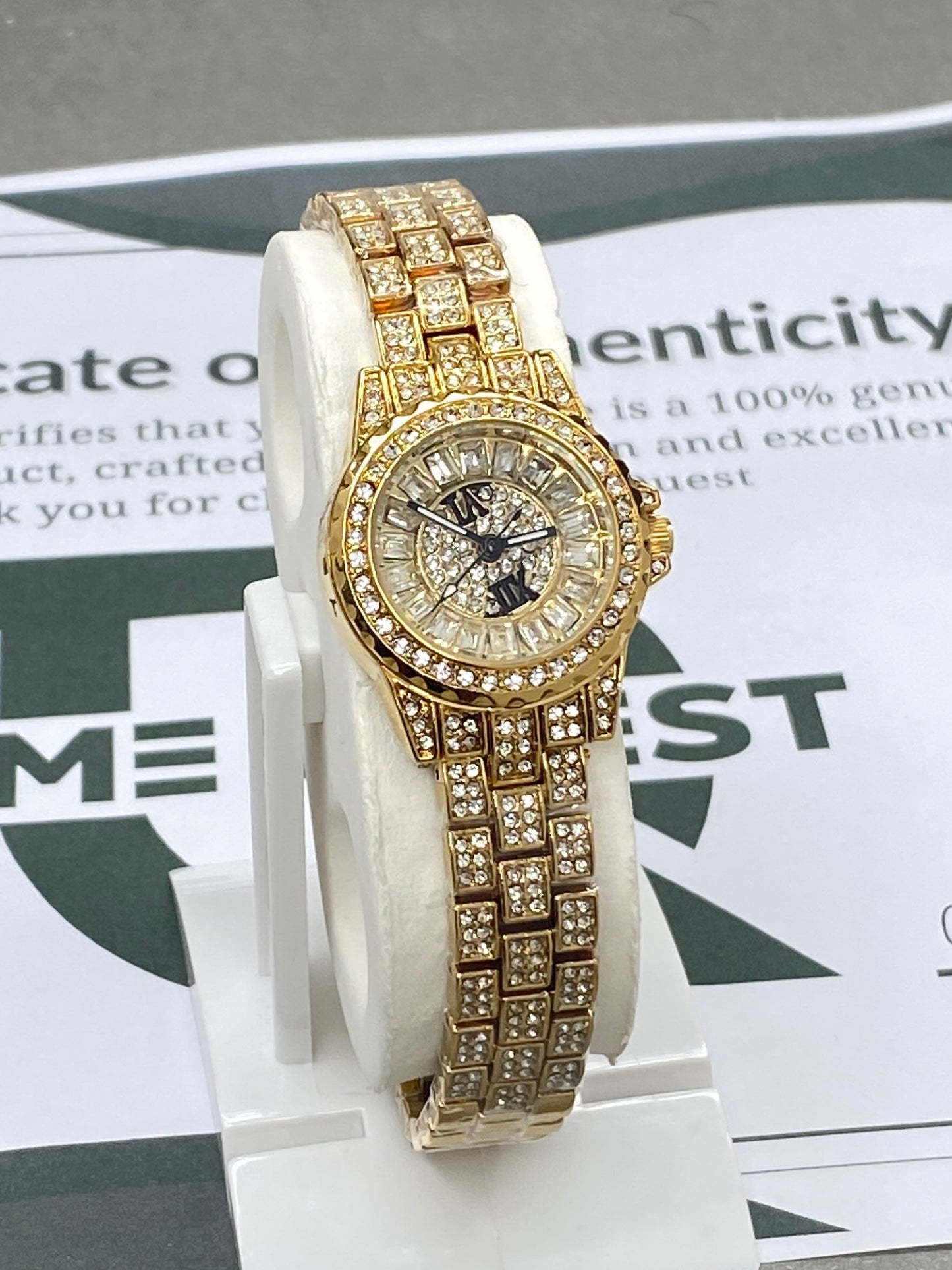 Bee Sister- Premium Ladies Chain Watch with Butterfly Lock