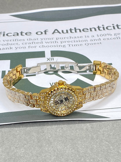 Bee Sister- Premium Ladies Chain Watch with Butterfly Lock