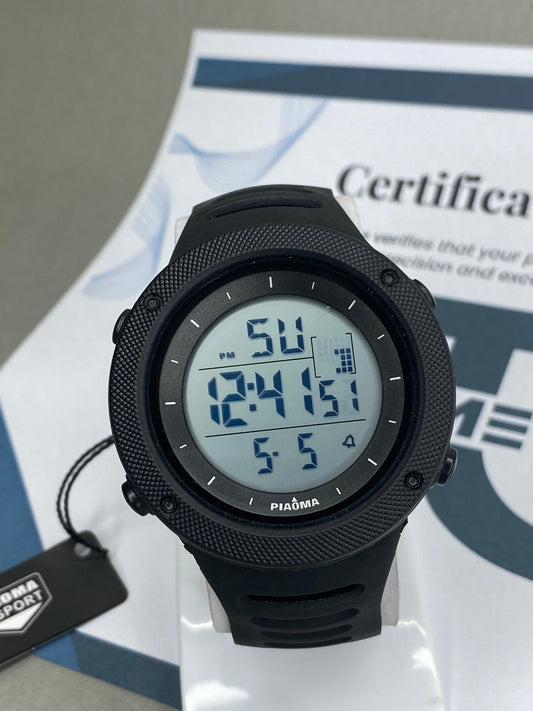 Piaoma Rubber Strap Waterproof Digital Watch
