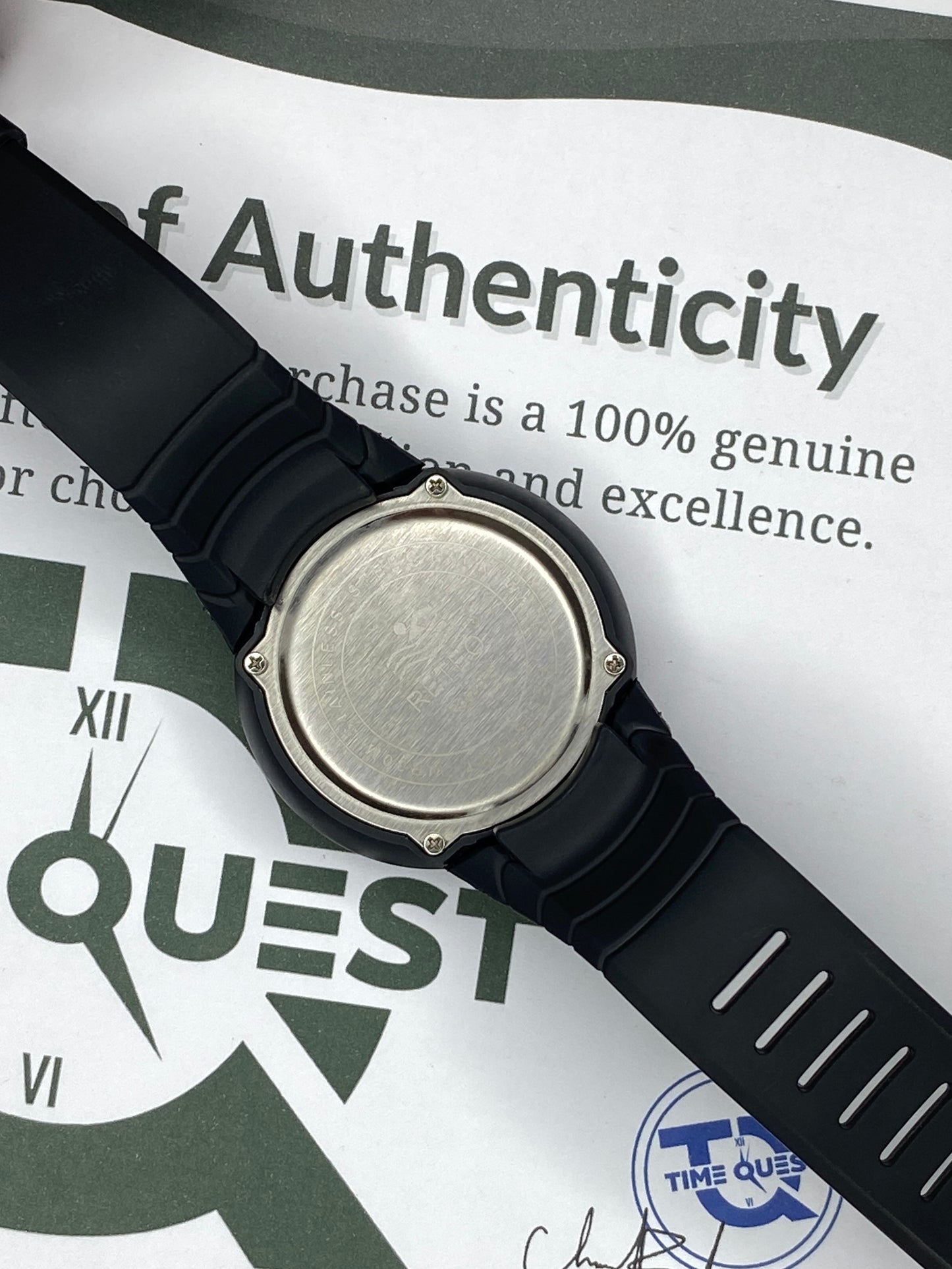 RETEO Touch Digital Round Dial Display MultiFunctional Sports Watch