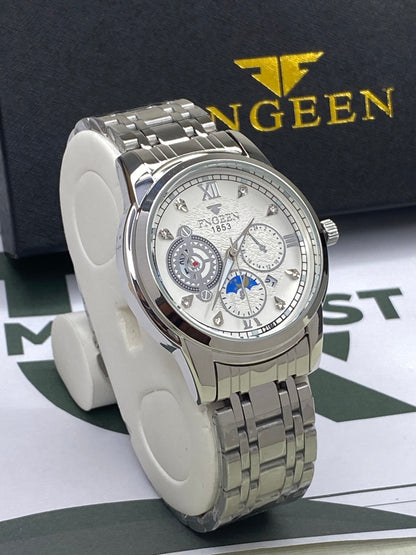 FNGEEN 1853 Analog Time Stainless steel Chain Watch For Men