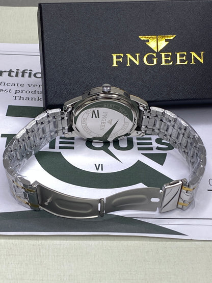 FNGEEN 1853 Analog Time Stainless steel Chain Watch For Men