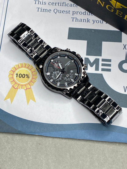 FNGEEN - 1853 Analog Time Stainless Steel Watch For Men With Date Display