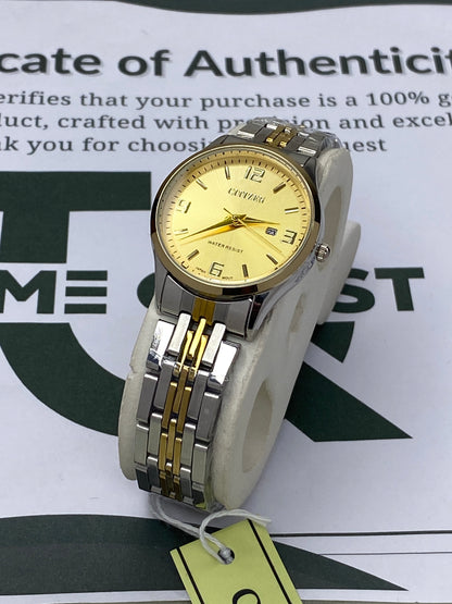 CITIZEN Analog Quartz Couple Watches With Date Display - A Perfect Gift