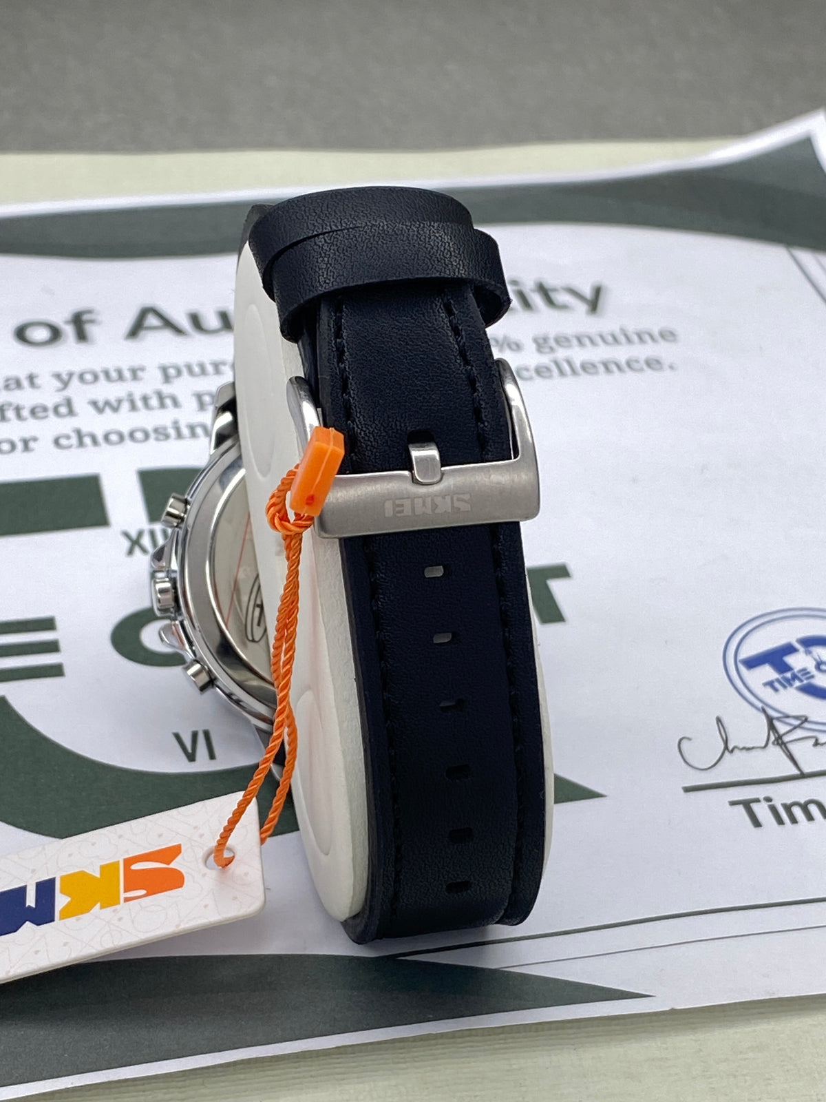 SKMEI 1652 Dual Time Mutifunctional Straps Watch For Men