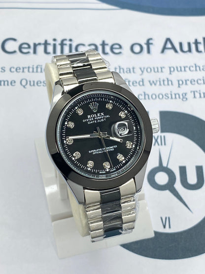RLX Swiss Made Premium Design Chain Watch For Men With Date Display