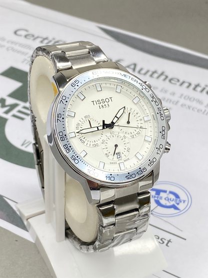 Tis-Chronograph Stainless Steel Made Chain Watch For Men