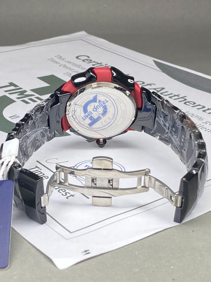 DENVOSI Round Dial Premium Design Chain Watch With Date Display & Butterfly Lock