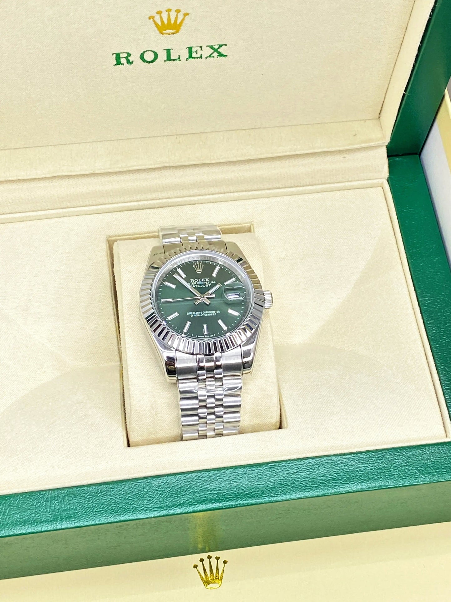 RLX Oyster Perpetual Datejust Automatic Luxury Quartz Chain Watch for Men