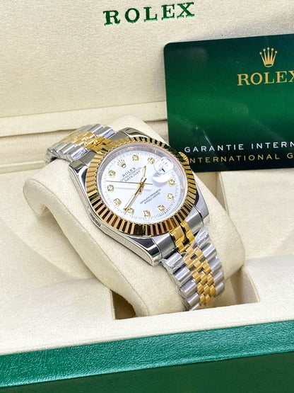 RLX Oyster Perpetual Datejust Automatic Movement Luxury Chain Watch