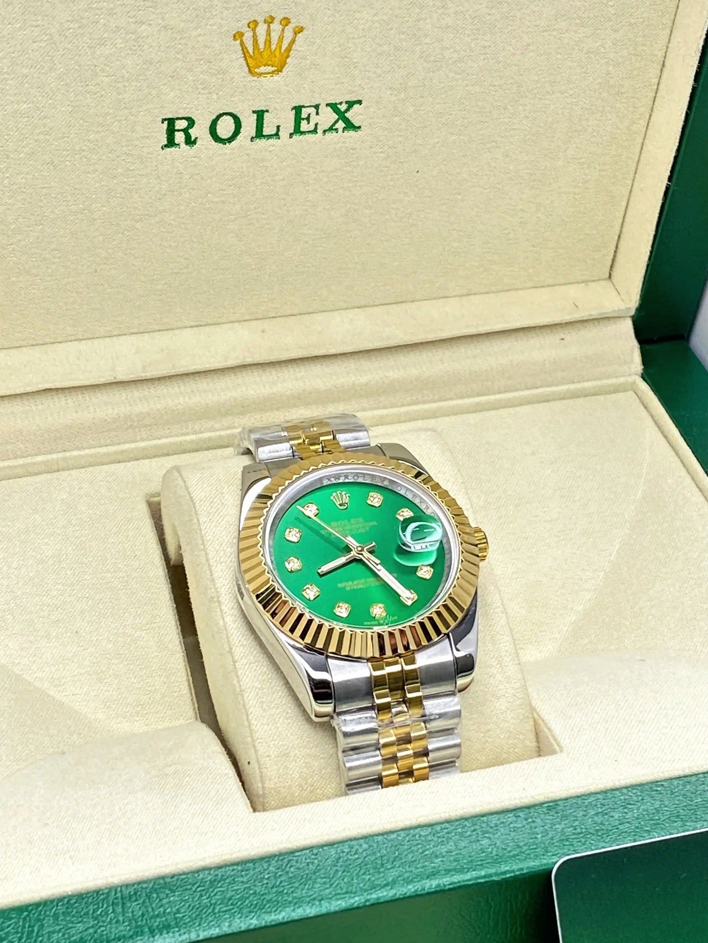 RLX Oyster Perpetual Datejust Automatic Movement Luxury Chain Watch