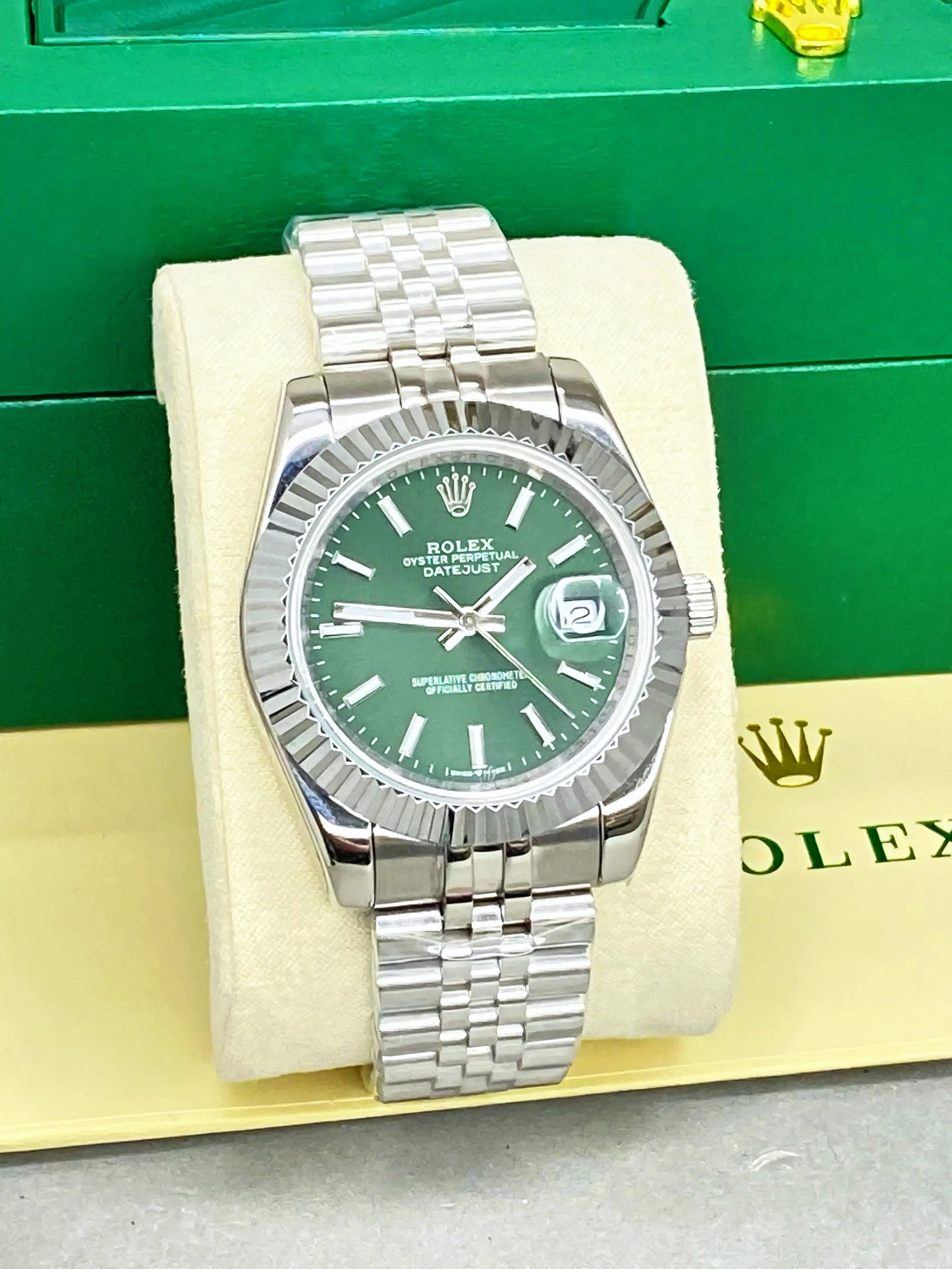 RLX Oyster Perpetual Datejust Automatic Luxury Quartz Chain Watch for Men